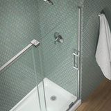 Kohler Echelon® Sliding Shower door (43.8" - 47.8" W x 71.8" H) with 5/16" (8mm) thick Crystal Clear glass