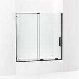 Kohler Echelon® Sliding Bath door (55.8" - 59.8" W x 58.3" H) with 5/16" (8mm) thick Crystal Clear glass