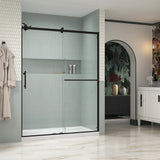 Kohler Rely® Sliding Shower door (44.6" - 47.6" W x 77" H) with 3/8" (10mm) thick Crystal Clear glass