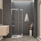 ANZZI Mare (36W x 76H) Framed Shower Enclosure with Tsunami Guard in Chrome