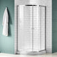 ANZZI Mare (36W x 76H) Framed Shower Enclosure with Tsunami Guard in Chrome