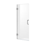 ANZZI Passion Series (24"W x 72"H) Frameless Hinged Shower door with Handle