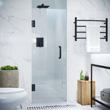 ANZZI Passion Series (30"W x 72"H) Frameless Hinged Shower Door with Handle