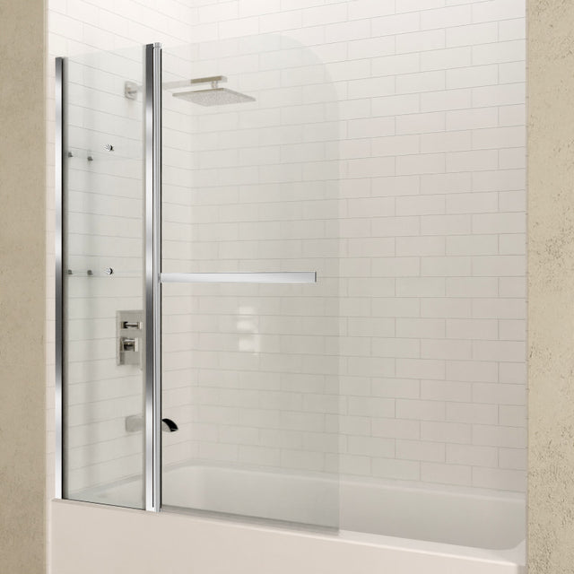 Anzzi Galleon Series Frameless (48"W x 58"H) Tub Door