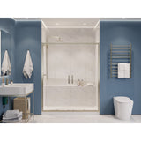 Anzzi Enchant Framed Sliding Shower Door (60.4"W x 70"H) in Crystal Clear glass