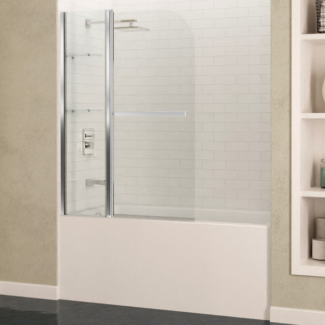 Anzzi Galleon Series Frameless (48"W x 58"H) Tub Door