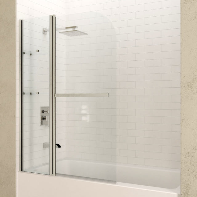 Anzzi Galleon Series Frameless (48"W x 58"H) Tub Door