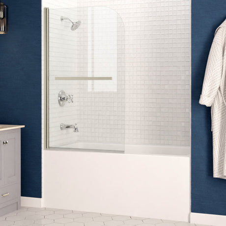 Anzzi Myth Series Frameless (28"W x 56"H) Tub Door