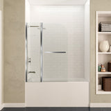 Anzzi Galleon Series Frameless (48"W x 58"H) Tub Door